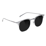 1 of 10 Glassy Titanium Frame Sunglasses image carousel