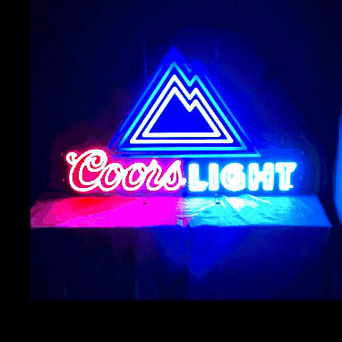 Sound Activated Faux Neon LED Sign