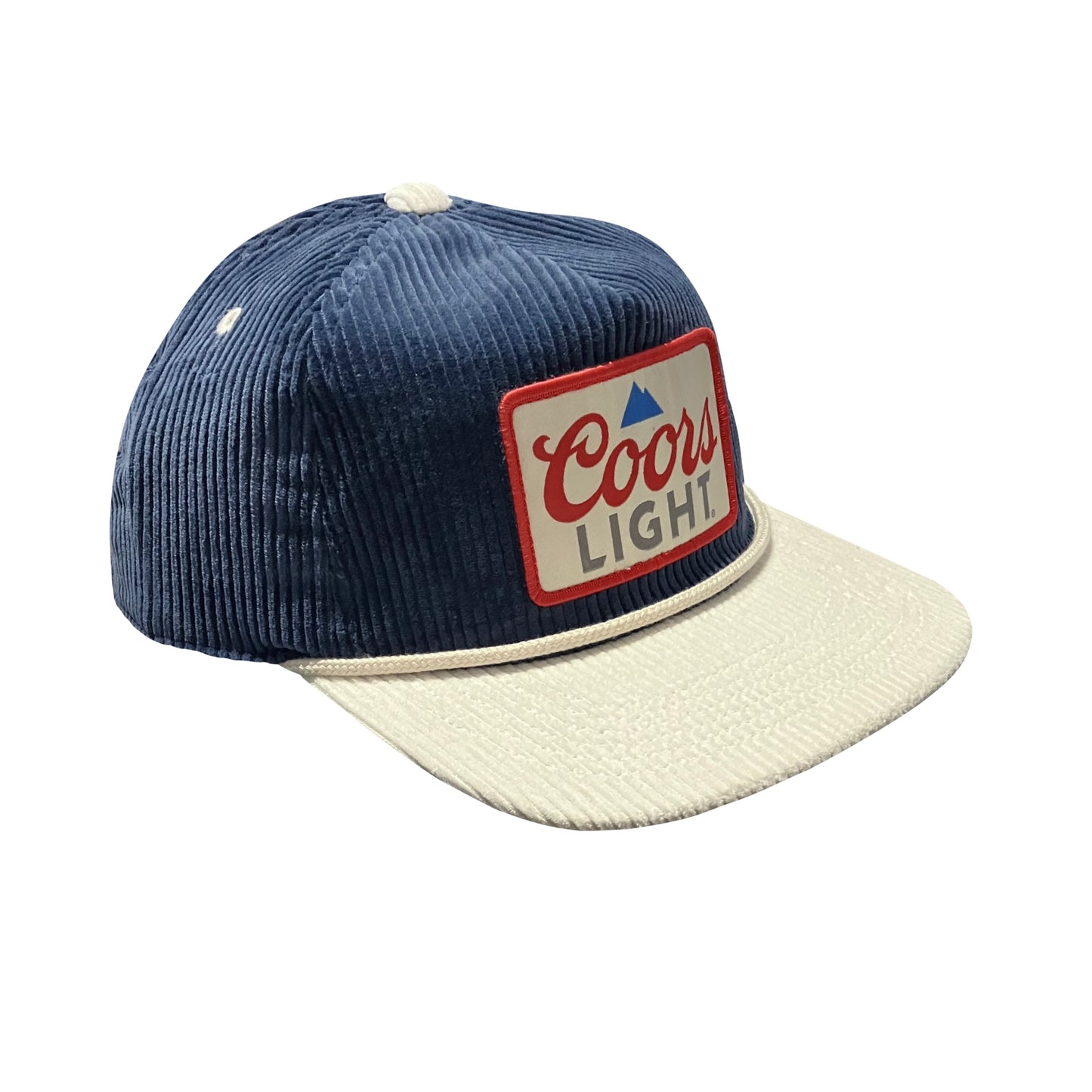 Two-Tone Corduroy Cap