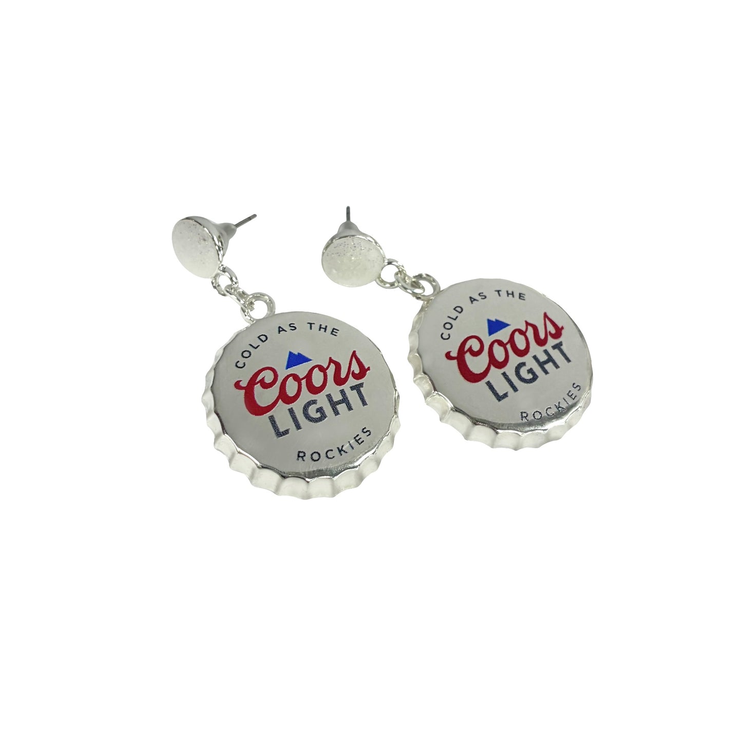 Bottle Cap Earrings