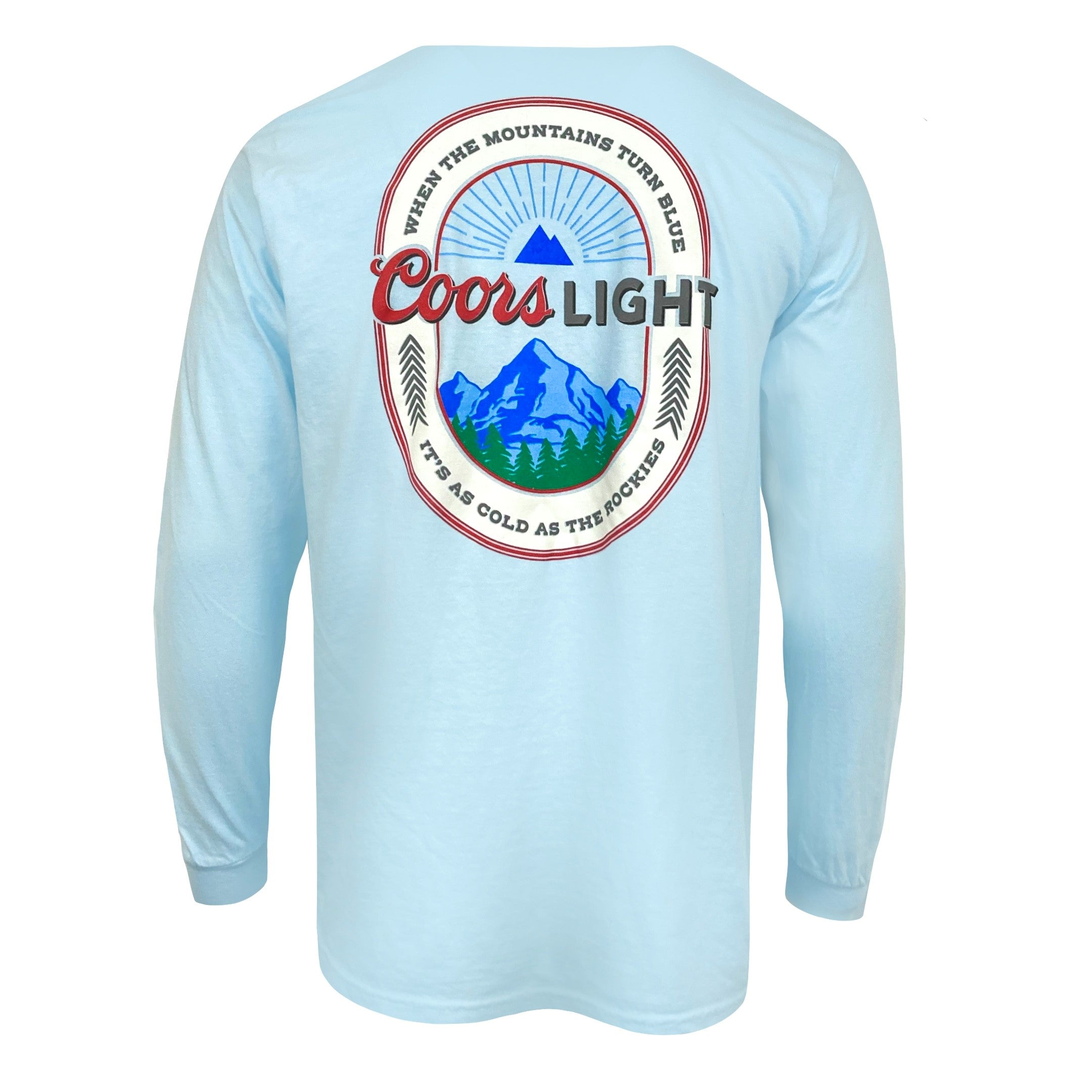 洋楽 NORTHERN COMFORT The Time Is Always AOR Long Sleeve Comfort Colors Pocket Tee – Coors Light Shop
