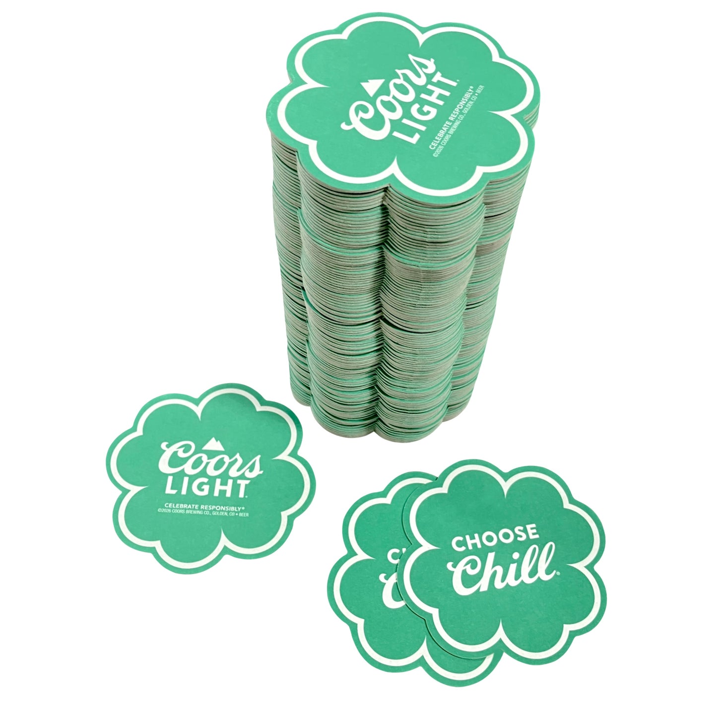 Shamrock Cardboard Coaster 125/Pack