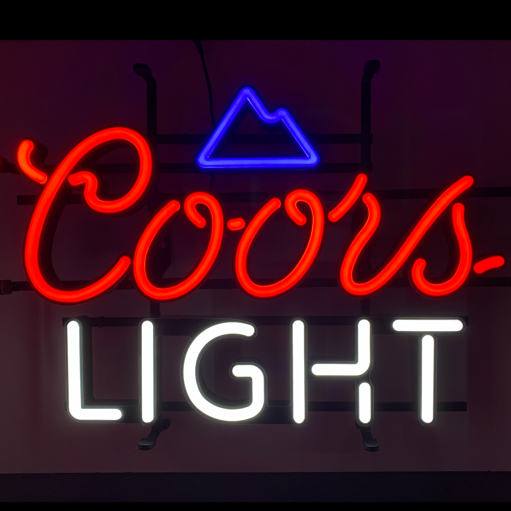 Logo LED – Coors Light Shop Logo LED – Coors Light Shop