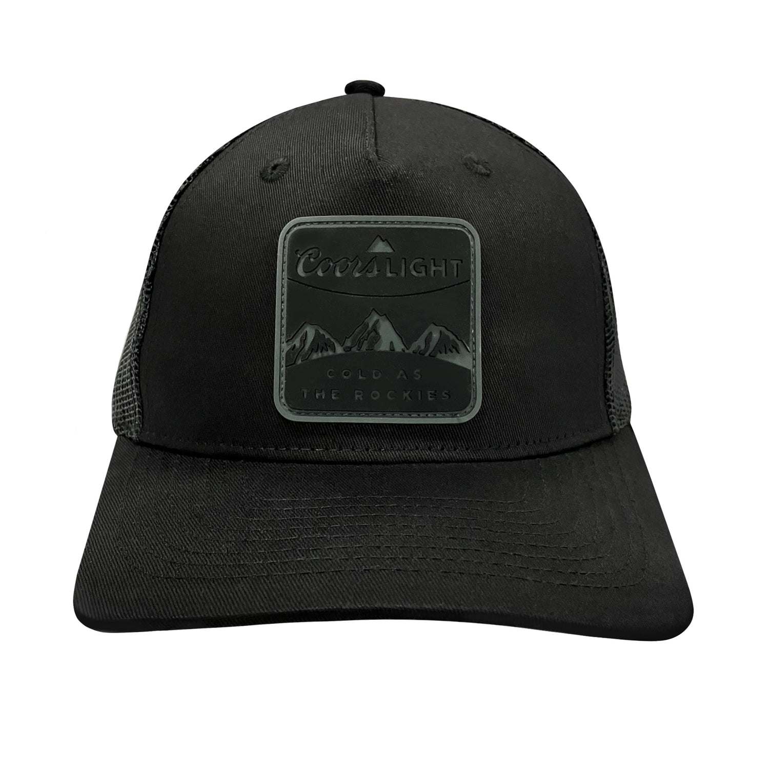 Coors Light Black Tonal Cap