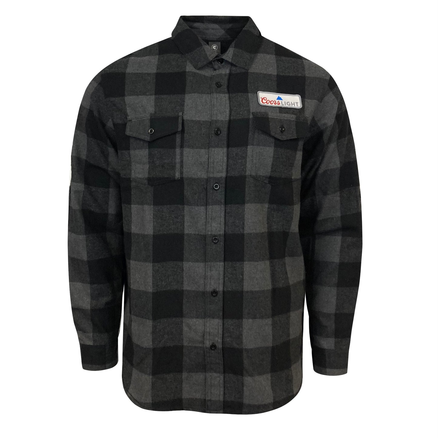 Flannel Button-Up Shirt