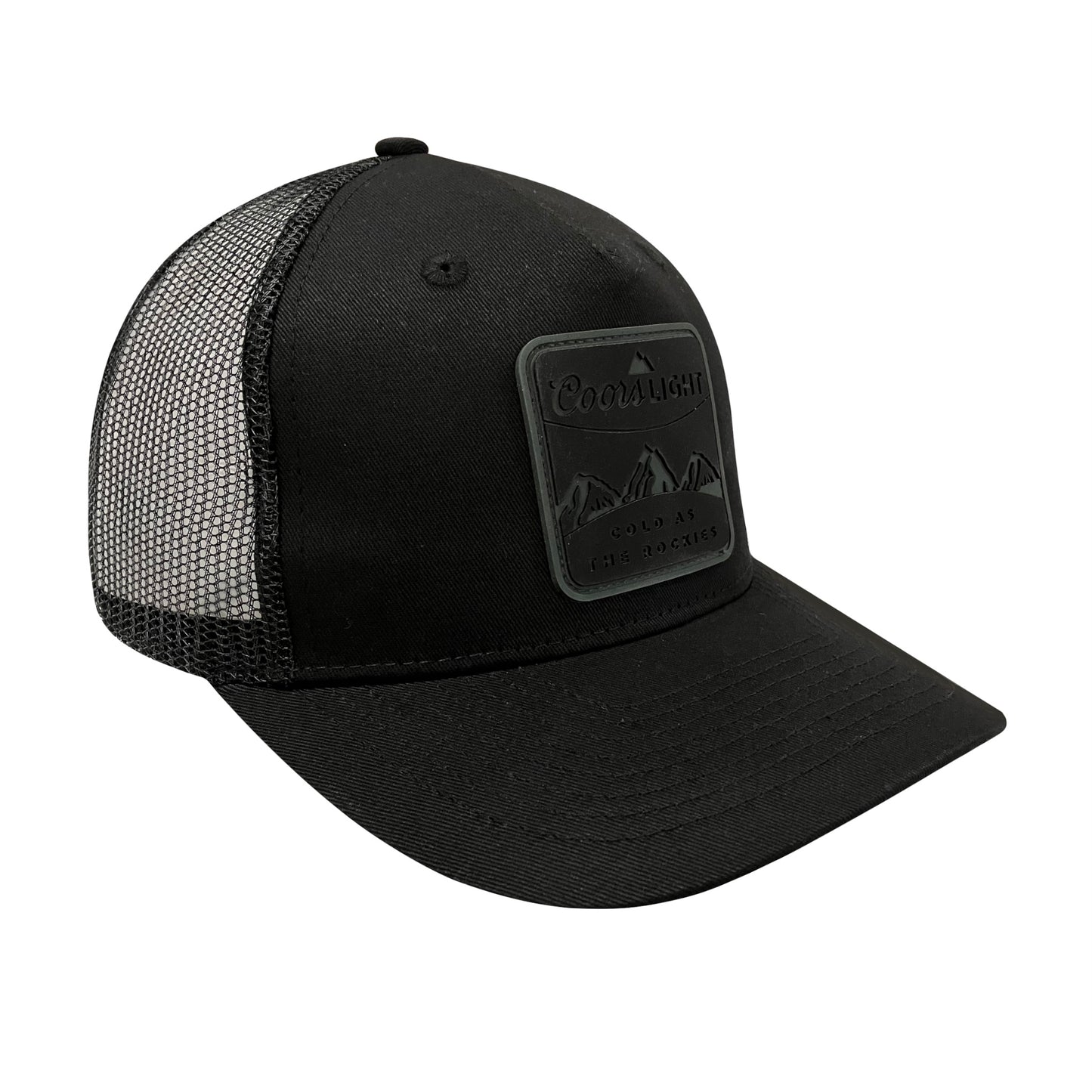 Coors Light Black Tonal Cap