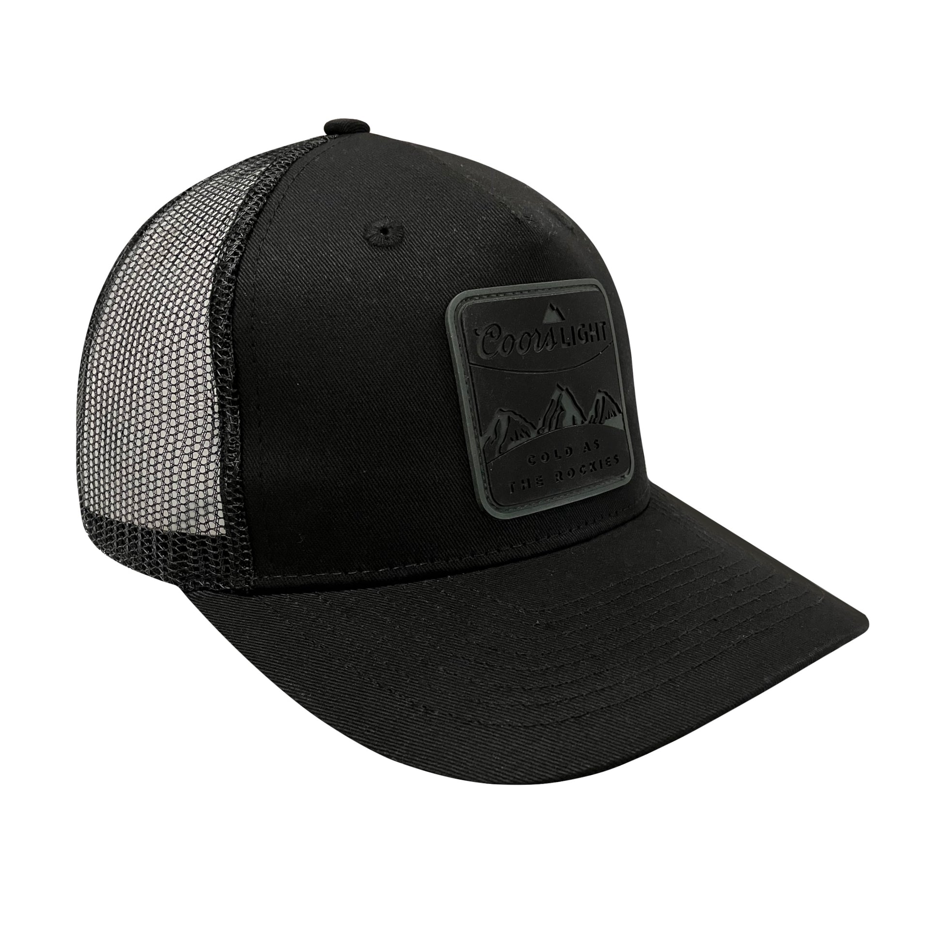 Coors Light Black Tonal Cap