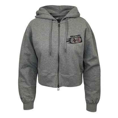 Coors Light x Brixton Ladies' Crop Full-Zip Hood