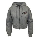 1 of 2 Coors Light x Brixton Ladies' Crop Full-Zip Hood image carousel