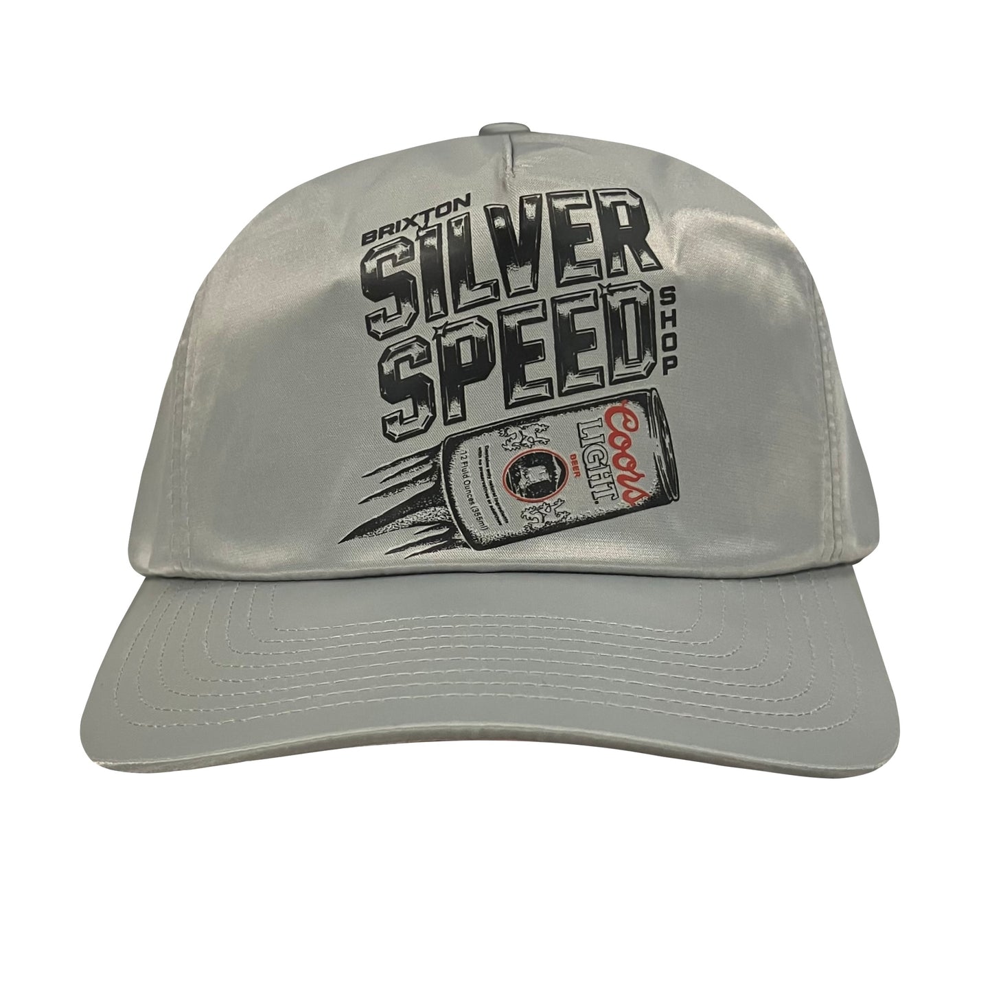 Coors Light x Brixton Silver Speed Snapback