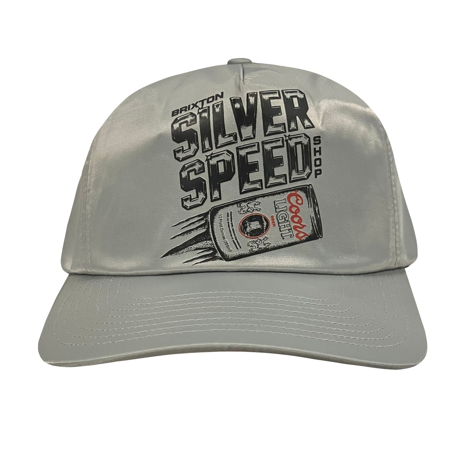 Coors Light x Brixton Silver Speed Snapback