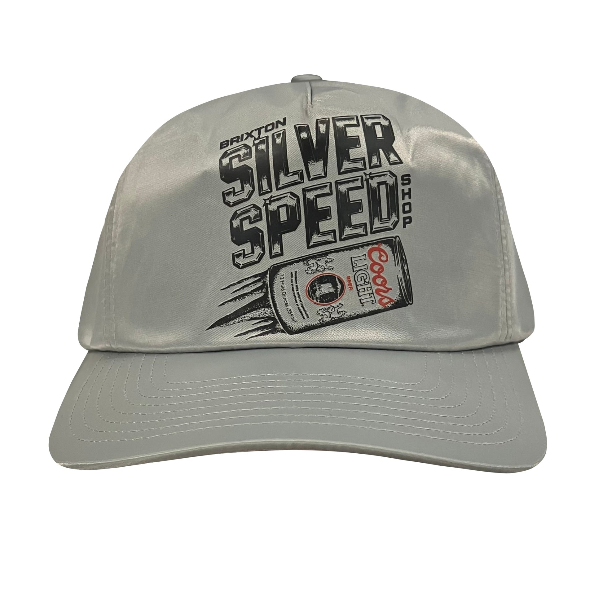 Coors Light x Brixton Silver Speed Snapback