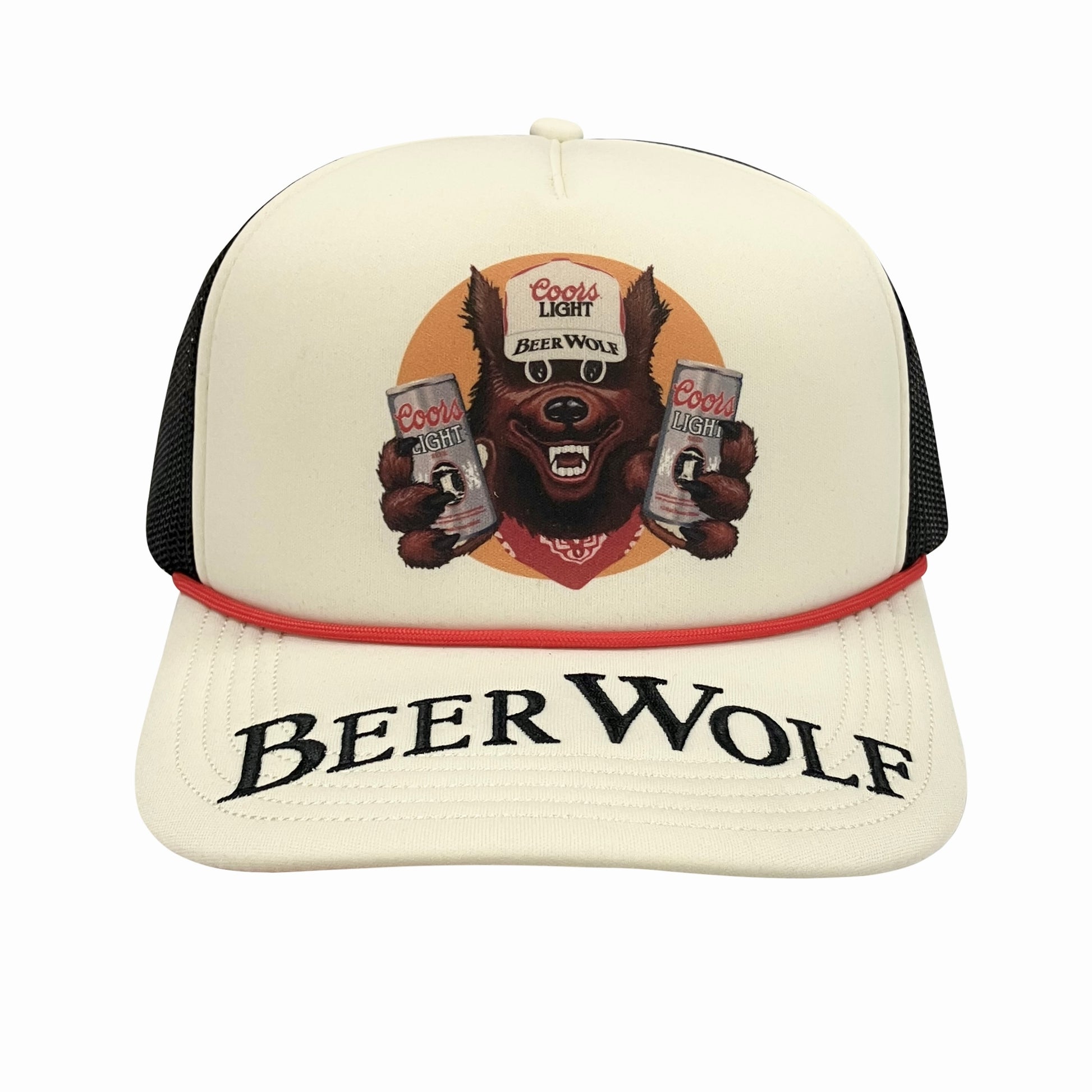 Beer Wolf Foamy Trucker Cap