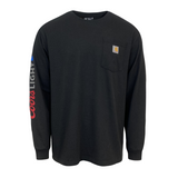 1 of 2 Carhartt Long Sleeve Pocket Tee image carousel