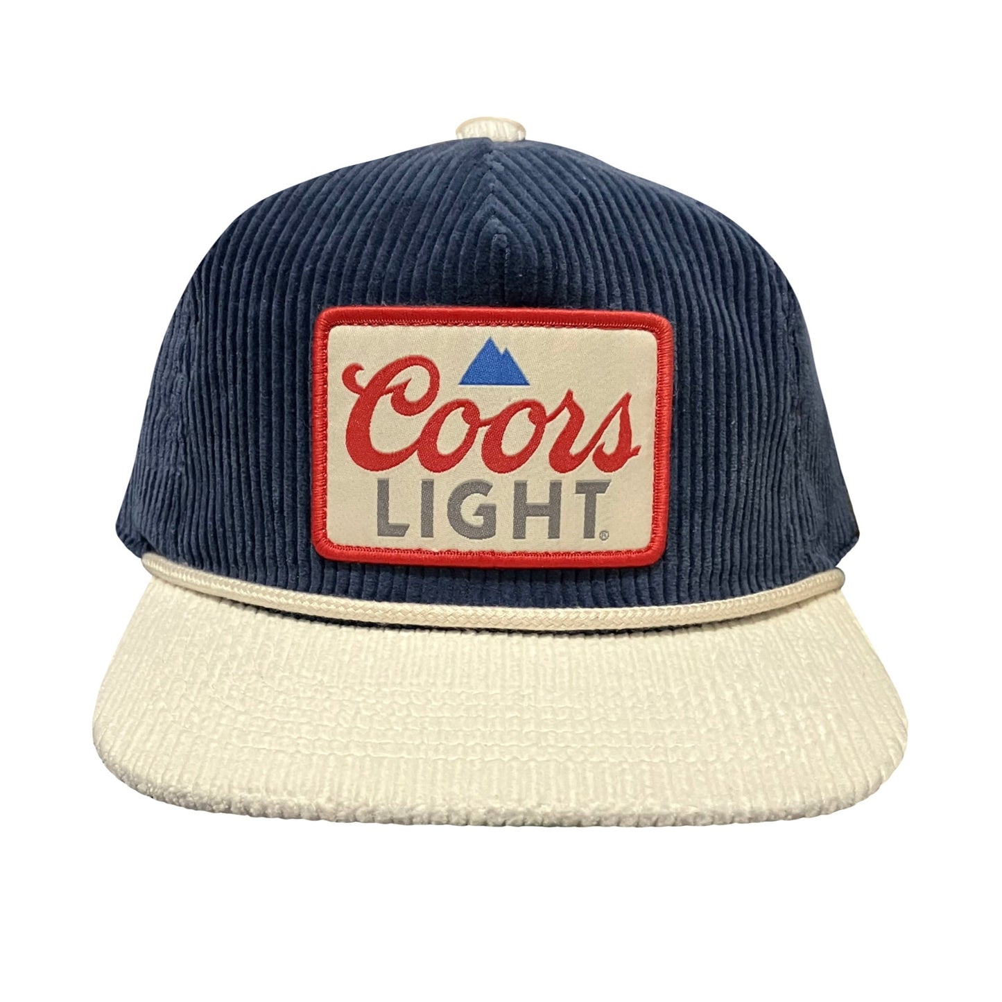 Two-Tone Corduroy Cap
