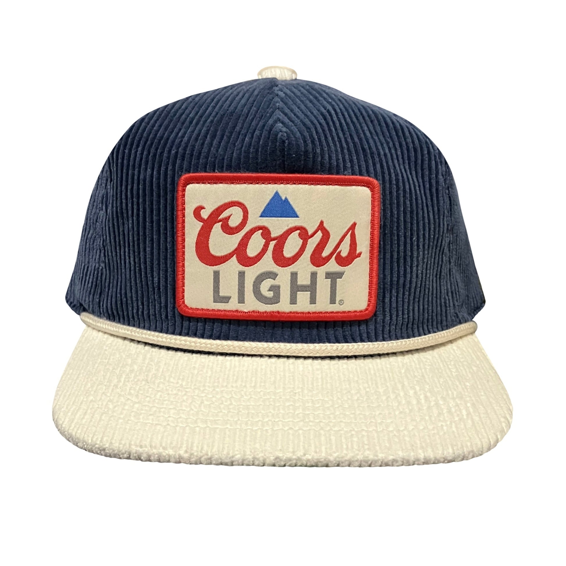 Two-Tone Corduroy Cap