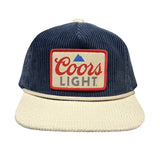 1 of 2 Two-Tone Corduroy Cap image carousel