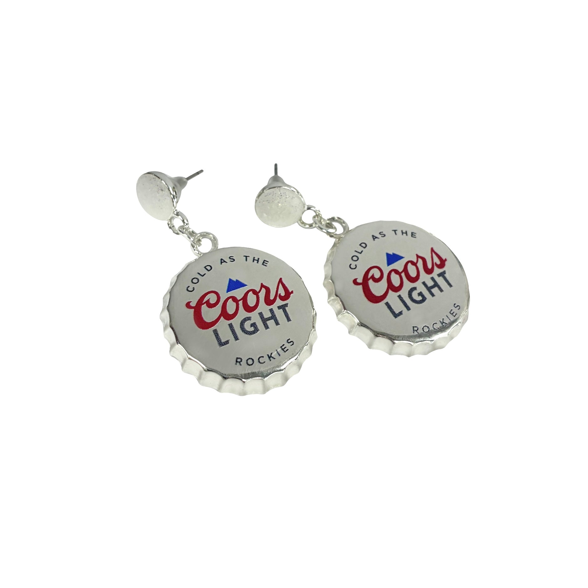 Bottle Cap Earrings