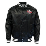 1 of 2 Satin Baseball Jacket image carousel