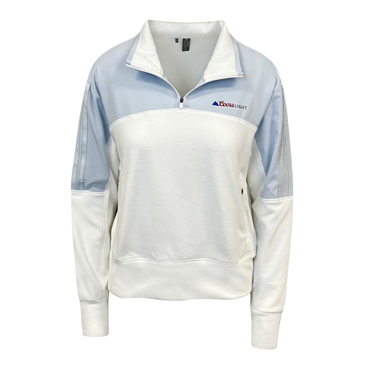 Ladies' Adidas 1/4 Zip Fleece Pullover