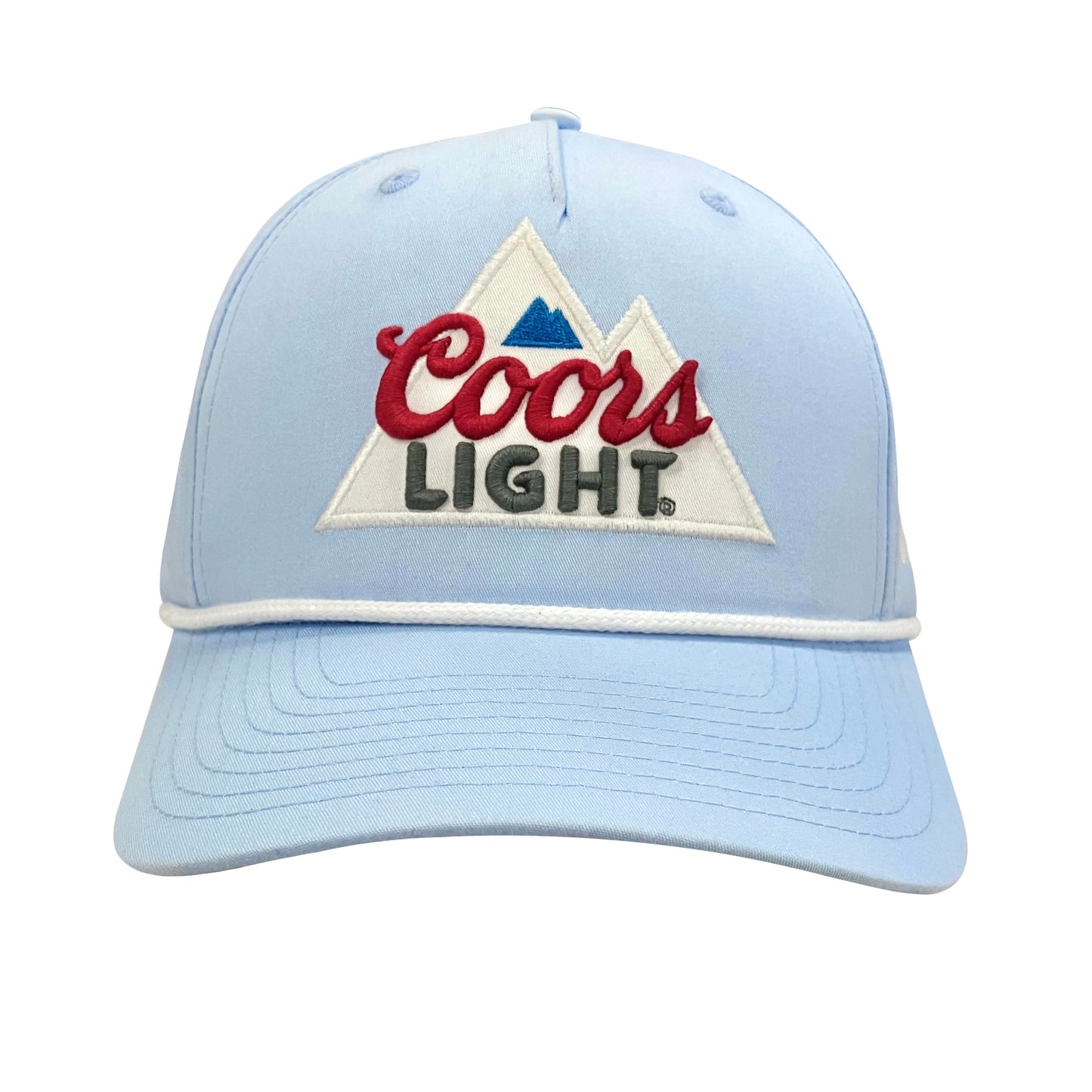 Sky Blue Twill Rope Cap