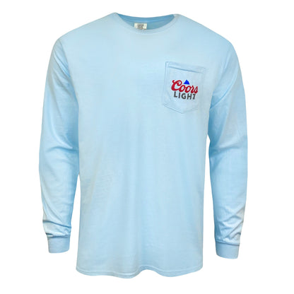 Long Sleeve Comfort Colors Pocket Tee