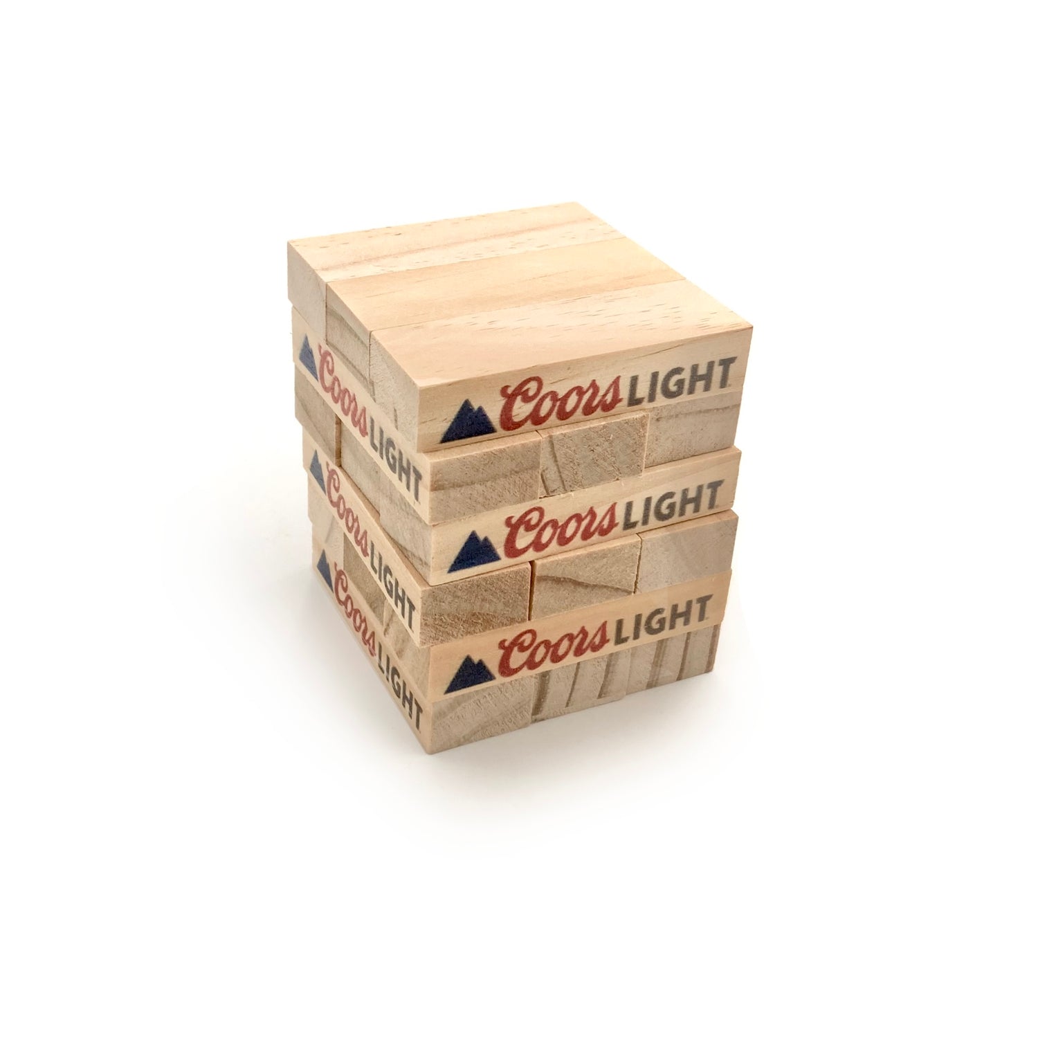 Mini Stackable Wood Blocks Game