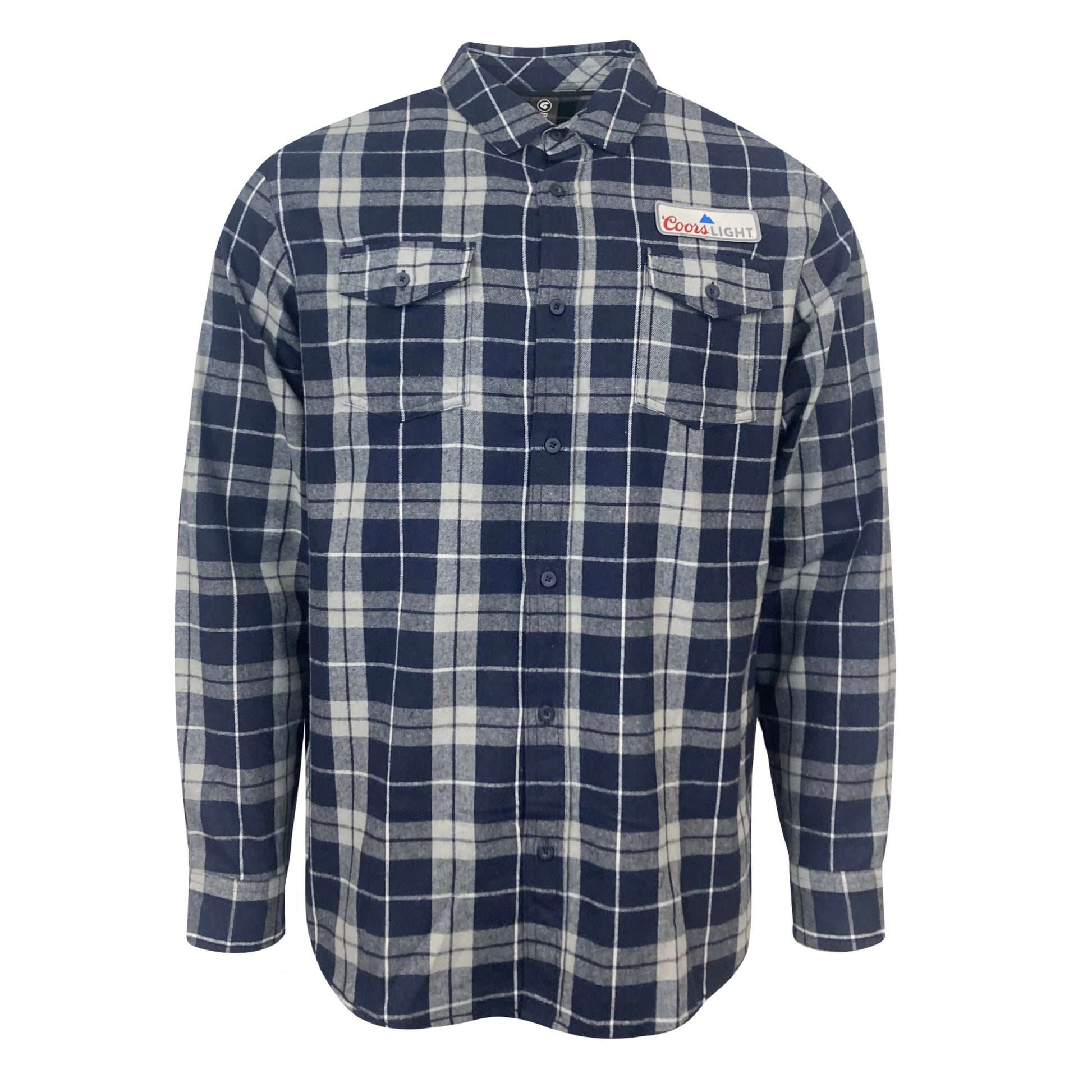 Flannel Button-Up Shirt