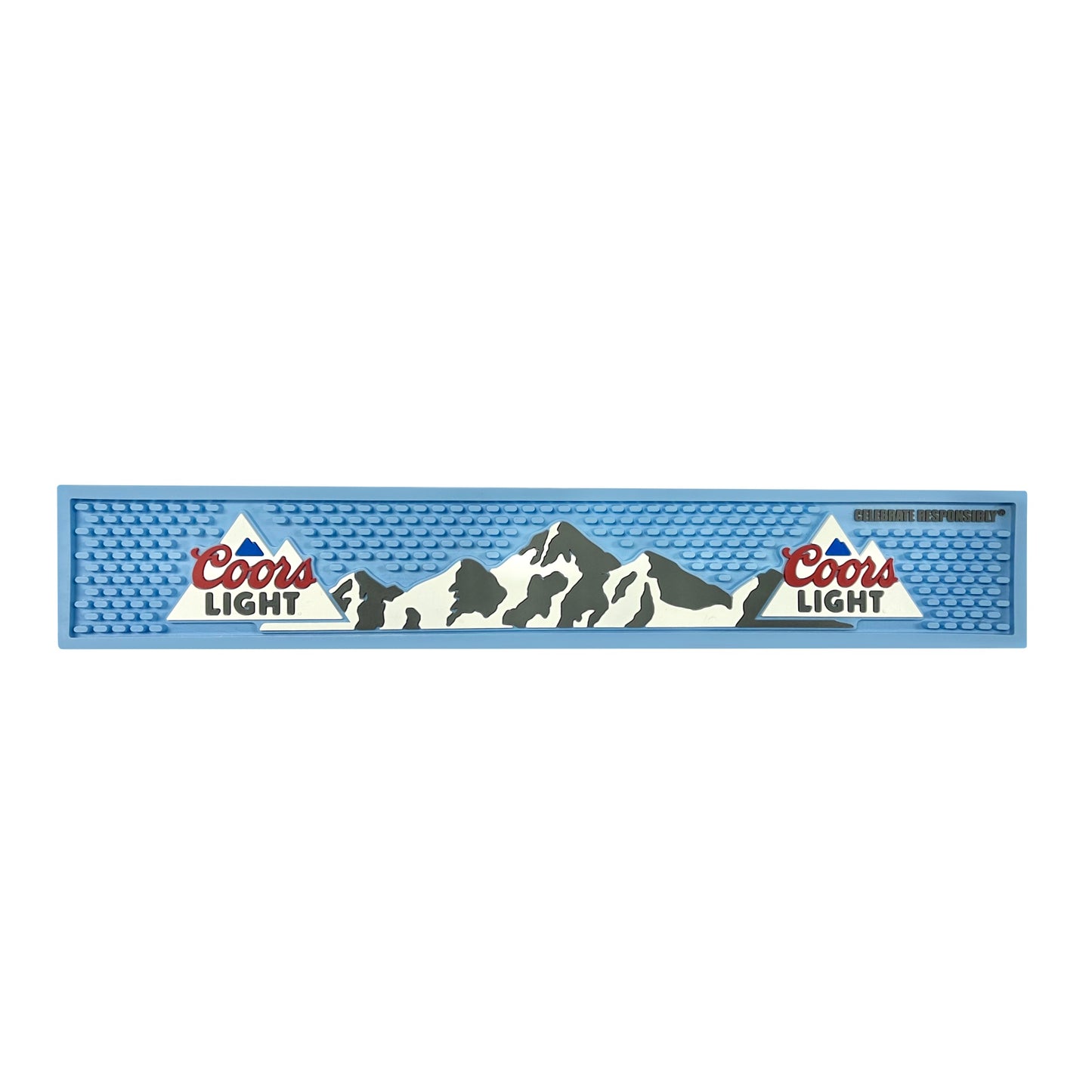 Coors Light Blue Rail Mat