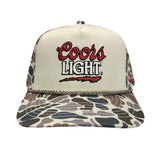 1 of 2 Coors Light x Rural Cloth Duck Camo Cap image carousel
