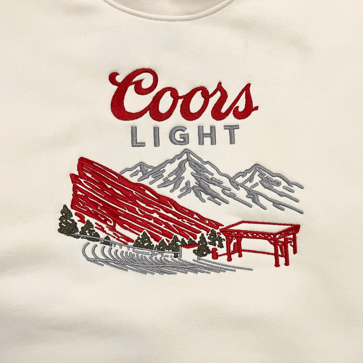 Coors Light x Red Rocks Crewneck Sweatshirt