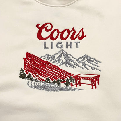 Coors Light x Red Rocks Crewneck Sweatshirt
