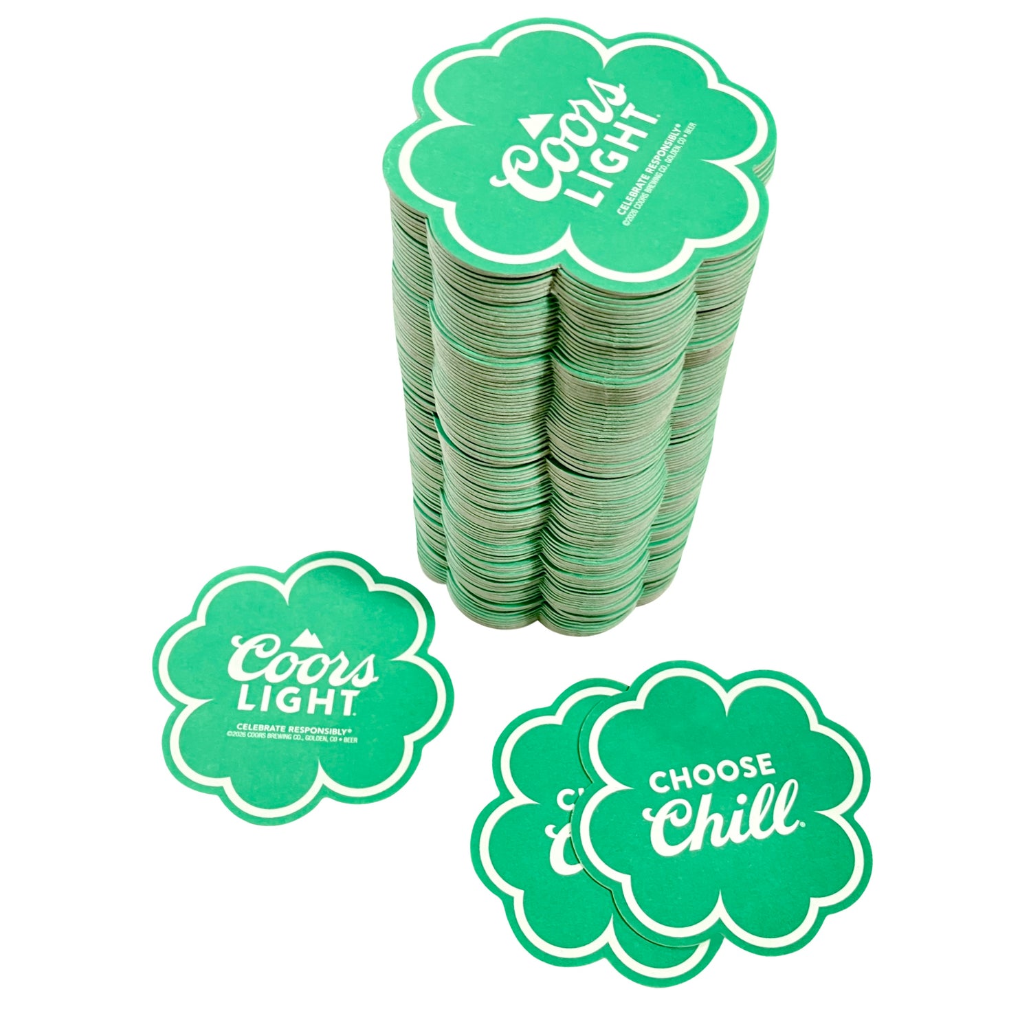 Shamrock Cardboard Coaster 125/Pack
