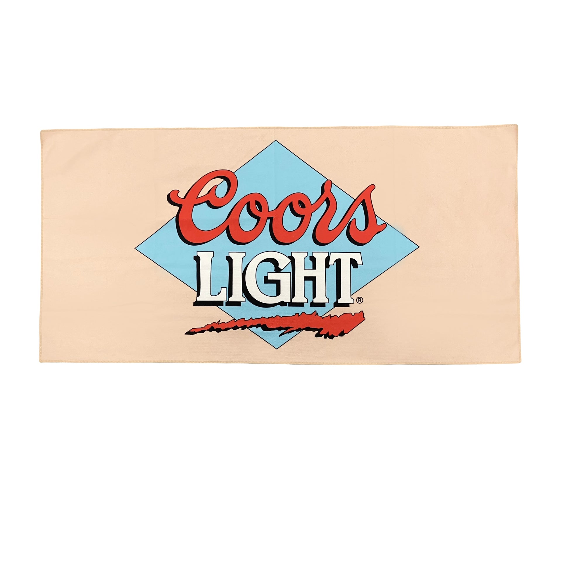 Retro Diamond Beach Towel
