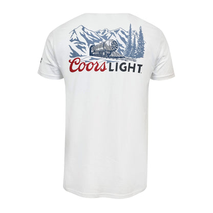 Hero Train White Tee