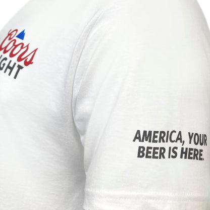 Hero Train White Tee