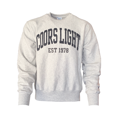 Champion Reverse Weave Crewneck – Coors Light Shop