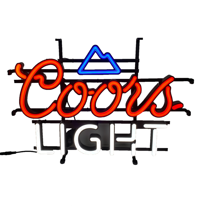 Coors light neon sign deals